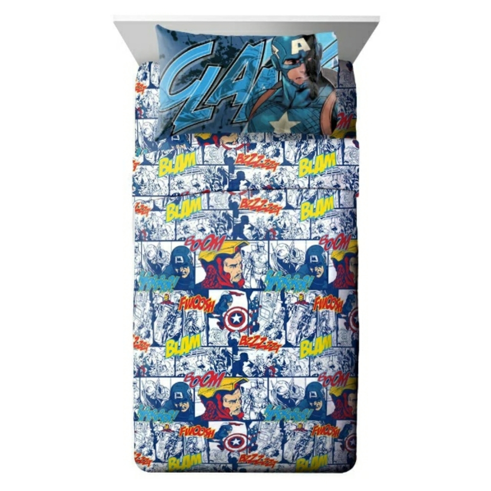 NWT Marvel Avengers Twin Sheet Set, 3 piece set